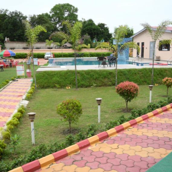 Golden View Resort And Restaurant Tajpur Kültér fotó