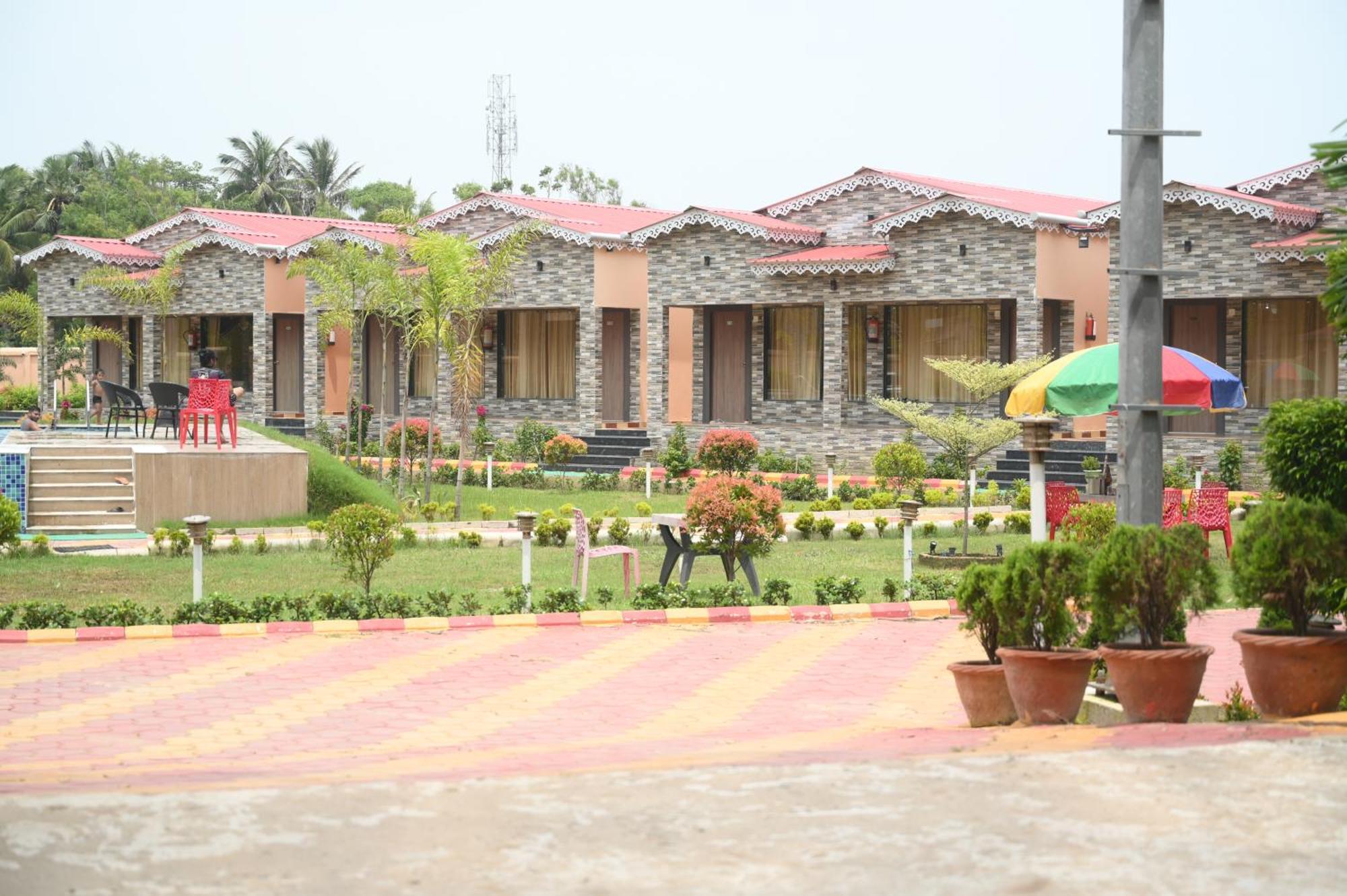 Golden View Resort And Restaurant Tajpur Kültér fotó